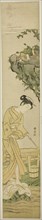 Daoist Immortals Spying on a Young Beauty, c. 1768, Suzuki Harunobu ?? ??, Japanese, 1725 (?)-1770,