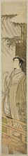 Ono no Komachi Praying for Rain, Edo period (1615–1868), about 1771, Isoda Koryusai, Japanese,
