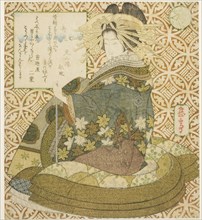 Jurojin, from the series A Parody of the Seven Gods of Good Fortune (Mitate shichifukujin), c.