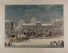 Approach to Christmas, n.d., George Hunt (English, 1789-1861), after James Pollard (English,