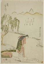 The Chofu Jewel River in Musashi Province (Musashi Chofu no Tamagawa), from an untitled series of