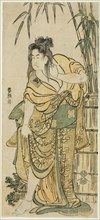 The Actor Ichikawa Komazo as a Woman with Dishevelled Hair, c. 1791, Katsushika Hokusai ?? ??,