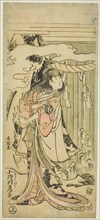 An Actor of Woman’s Roles, 1791, Katsushika Hokusai ?? ??, Japanese, 1760-1849, Japan, Color