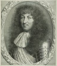 Louis XIV, 1669, Robert Nanteuil, French, 1623-1678, France, Engraving in black on paper, 498 × 422