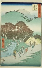 Minakuchi: The Famous Pines at the Foot of Mount Hiramatsu (Minakuchi, meisho Hiramatsu yama no