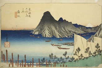 Maisaka: View of Imagiri (Maisaka, Imagiri shinkei), from the series Fifty-three Stations of the
