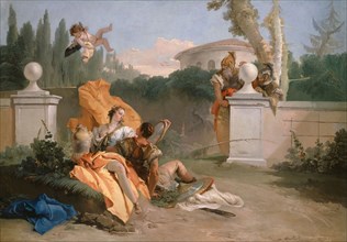 Rinaldo and Armida in Her Garden, 1742/45, Giovanni Battista Tiepolo, Italian, 1696–1770, Italy,