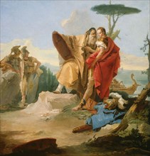Rinaldo and the Magus of Ascalon, 1742/45, Giovanni Battista Tiepolo, Italian, 1696–1770, Italy,