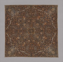 Iket (Headcloth), 19th century, Indonesia, Java, Java, Cotton, batik dyed, 105.4 x 107.9 cm (41 1/2