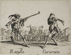 Cap. Babeo, Cucuba, from Balli di Sfessania, c. 1622, Jacques Callot, French, 1592-1635, France,