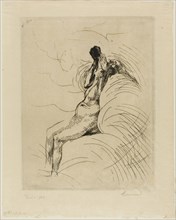 Apotheosis, plate twelve from Woman, c. 1886, Albert Besnard, French, 1849-1934, France, Etching on