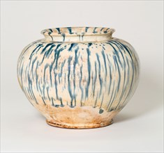 Globular Jar, Tang dynasty (618–906), first half of 8th century, China, Slip-coated earthenware