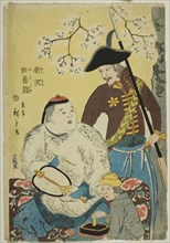 China and Russia (Nankin, Oroshiya), 1860, Utagawa Hiroshige II (Shigenobu), Japanese, 1826-1869,