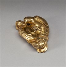 Weight in the Form of Nestled Birds, Tang dynasty (618–907 A.D.), China, Gilt bronze, H. appro×. 2