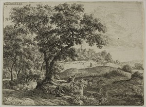 The Edge of the Forest, n.d., Anthoni Waterlo, Dutch, 1609-1690, Holland, Etching on paper, 151 x