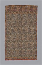 Fragment (Dress Fabric), 1801/50, Iran (Persia), Iran, Silk and gold wound on yellow silk core,