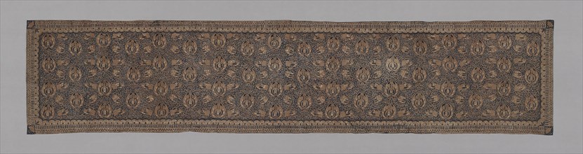 Slendang (Shawl), 19th century, Indonesia, Java, Java, Cotton, batik dyed, 237.4 x 52 cm (93 5/8 x
