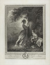 The Souvenir, n.d., Nicolas Delaunay (French, 1739-1792), after Jean Honoré Fragonard (French,