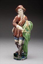 The Triangle Player, Early 17th century, France, Avon or Fontainebleu, Possibly after a model by