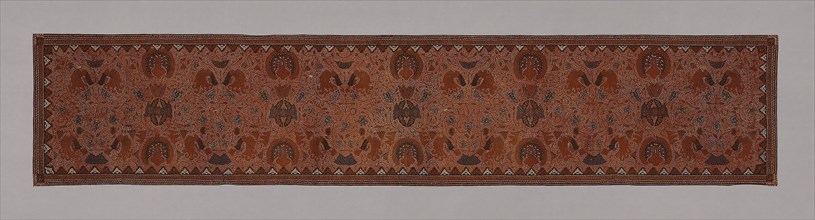 Shoulder Cloth (Selendang), Late 19th century, Indonesia, Central Java, Java, Cotton, plain weave,