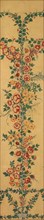 Panel, 19th century, Possibly United States, Painted and stenciled paper, 240.7 x 54.6 cm (94 3/4 x