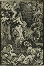 The Agony in the Garden, from The Fall and Redemption of Man, 1513, Albrecht Altdorfer, German, c
