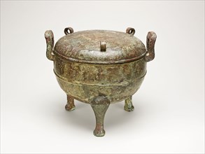 Tripod Caldron (Ding), Eastern Zhou dynasty, Spring and Autumn period (770–481 B.C.), late 6th