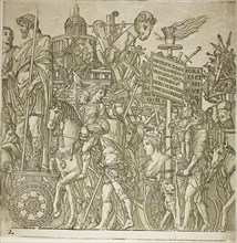 Triumph of Caesar, 1599, Andrea Andreani (Italian, 1558/59–1629), after Andrea Mantegna (Italian,