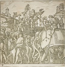 Triumph of Caesar, 1599, Andrea Andreani (Italian, 1558/59–1629), after Andrea Mantegna (Italian,