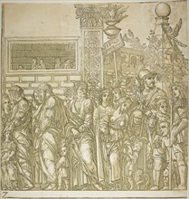 Triumph of Caesar, 1599, Andrea Andreani (Italian, 1558/59-1629), after Andrea Mantegna (Italian,