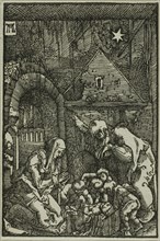 The Nativity, from The Fall and Redemption of Man, 1513, Albrecht Altdorfer, German, c.1480-1538,