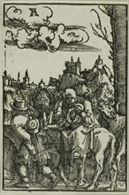 The Flight into Egypt, from The Fall and Redemption of Man, 1513, Albrecht Altdorfer, German, c