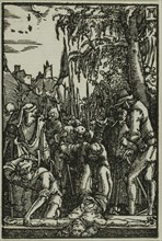 Nailing to the Cross, from The Fall and Redemption of Man, 1513, Albrecht Altdorfer, German, c