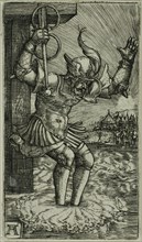 Horatius Cocles Leaping into the Tiber, 1520/30, Albrecht Altdorfer, German, c.1480-1538, Germany,