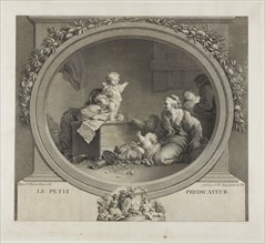 The Little Preacher, n.d., Nicolas Delaunay (French, 1739-1792), after Jean Honoré Fragonard