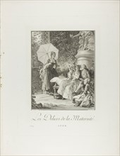 The Delights of Motherhood, from Monument du Costume Physique et Moral de la fin du Dix-huitième