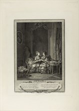 Confidences, from Monument du Costume Physique et Moral de la fin du Dix-huitième siècle, 1774,