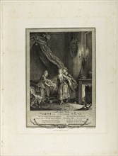 Going to Bed, from Monument du Costume Physique et Moral de la fin du Dix-huitième siècle, 1774,