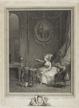 Consolation, c. 1770, Nicolas Delaunay (French, 1739-1792), after Nicolas Lavreince (Swedish,