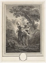 Dangerous Encounter, n.d., Jean Jacques Andre Le Veau (French, 1729-1785), after Pierre-Antoine