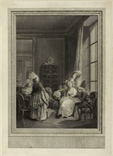 The Director, n.d., Nicolas-Joseph Voyez, French, 1742-1806, France, Etching and engraving in black