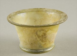 Bowl, 1st/2nd century AD, Roman, Italy, Glass, 4.2 × 8 × 7.8 cm (1.7 × 3.2 × 3 in.)