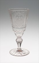 Goblet, c. 1730, Germany, Schleswig, Schleswig, Glass, 18.3 x 8.4 cm (7 3/16 x 3 5/16 in.)