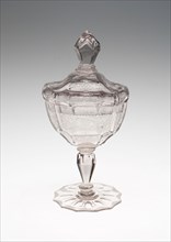 Covered Bowl, c. 1730, Germany, Glass, H. 17.8 cm (7 in.)