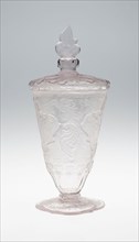 Covered Cup, c. 1760, Poland (formerly German Silesia), Poland, Glass, H. 20 cm (7 7/8 in.)