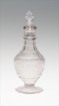 Cruet, c. 1750, Poland (formerly German Silesia), Silesia, Glass, H. 17.5 cm (6 7/8 in.)