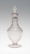 Cruet, c. 1750, Poland (formerly German Silesia), Silesia, Glass, H. 17.5 cm (6 7/8 in.)