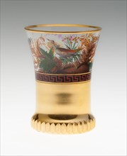 Beaker, c. 1820/30 or later, In the style of Anton Kothgasser, Austrian, 1769-1851, Vienna,