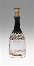 Bottle with a View of Dresden, 1814, Workshop of Samuel Mohn, German, 1762-1815, Dresden, Germany,