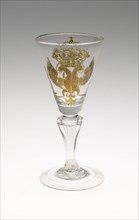 Wine Glass, c. 1730, Germany, Glass, H. 16.2 cm (6 3/8 in.)